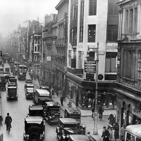 Bond Street in 1933. Bond Street, London, in 1933