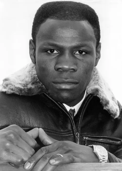 Framed Print : Boxer Chris Eubank in 1991 Framed Print : Boxer Chris Eubank in 1991