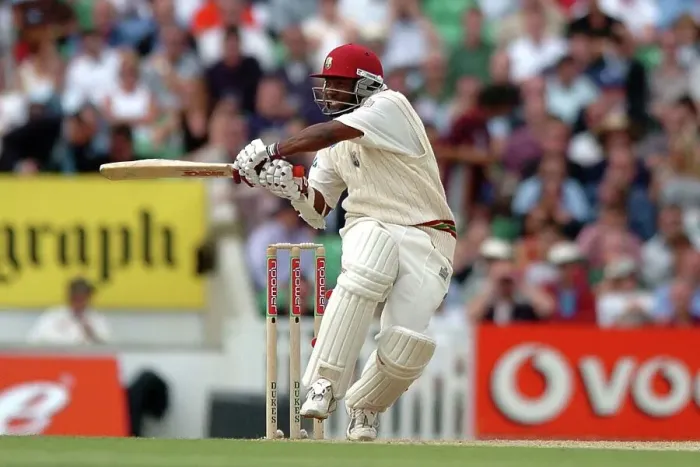 Framed Print : Brian Lara of the West Indies, in action during the 4th Test against England at the Oval 2044 Framed Print : Brian Lara of the West Indies, in action during the 4th Test against England at the Oval 2044