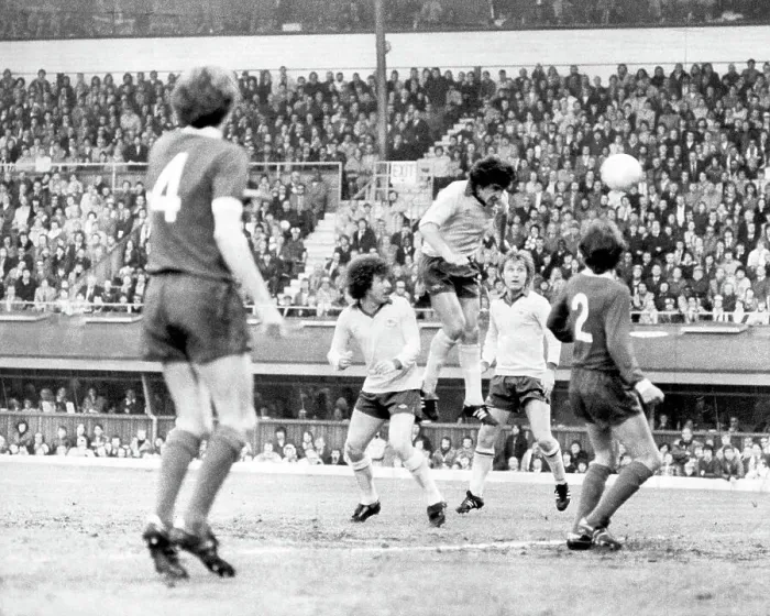 Framed Print : Brian Talbot scores for Arsenal Framed Print : Brian Talbot scores for Arsenal
