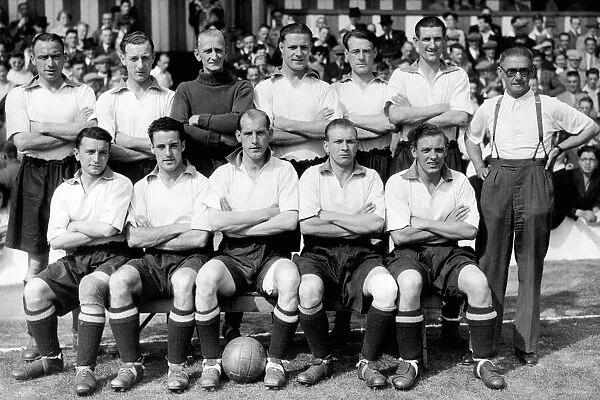 Bury F. C. 1947. Bury F.C. 1947 Back l-r D
