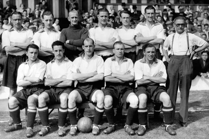Framed Print : Bury F. C. 1947 Framed Print : Bury F. C. 1947