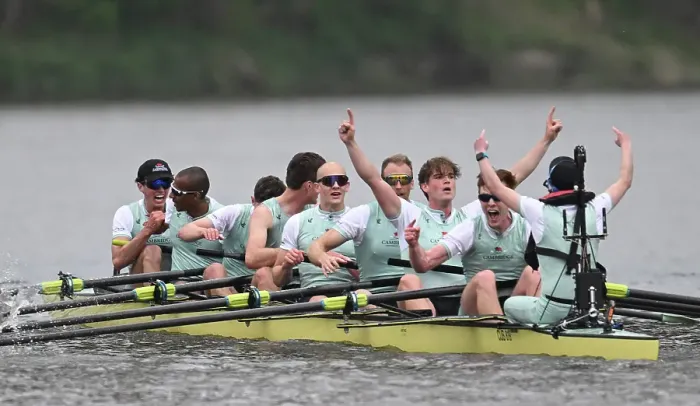 Framed Print : Cambridge winning team Framed Print : Cambridge winning team