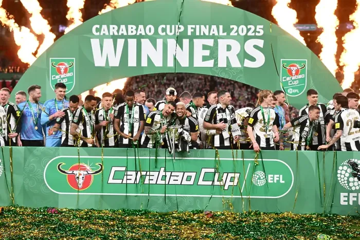Framed Print : Carabao Cup final 2025, Wembley. Liverpool 1 v Newcastle 2 Framed Print : Carabao Cup final 2025, Wembley. Liverpool 1 v Newcastle 2