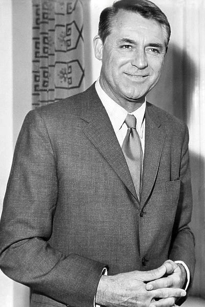 Cary Grant in 1961. Film Star Cary Grant in London in 1961