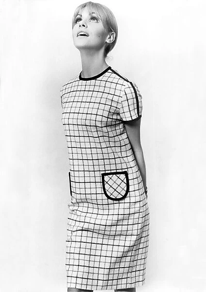Checked dress 1965. 1965 Check dress from C&A