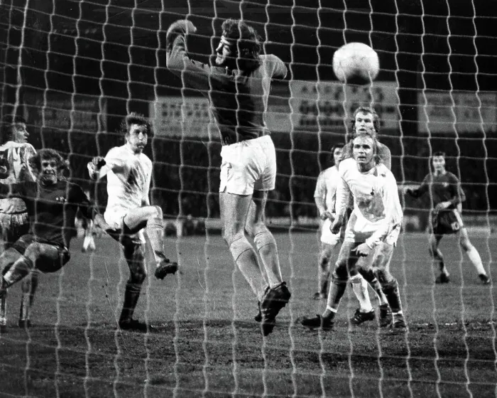 Framed Print : Chris Garland scores for Chelsea Framed Print : Chris Garland scores for Chelsea