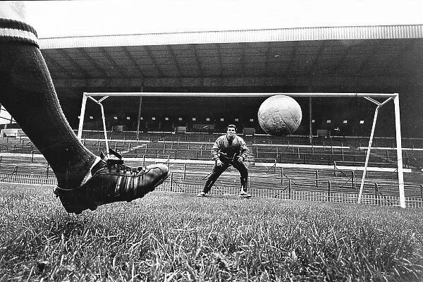 Colin Withers, goalkeeper for Aston Villa