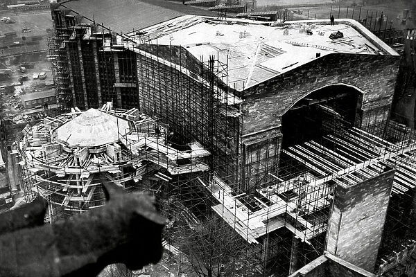 The Construction of Coventry Cathedral, 1961