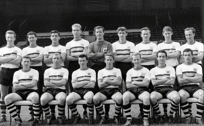 Framed Print : Crystal Palace Football Club team group 1961 Back Row Roy Littl Framed Print : Crystal Palace Football Club team group 1961 Back Row Roy Littl