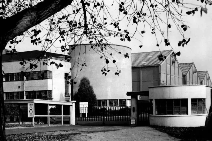Framed Print : Denham Film Studios 1948 Framed Print : Denham Film Studios 1948