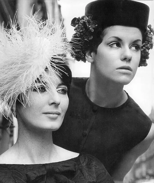 Dior collection hats 1966
