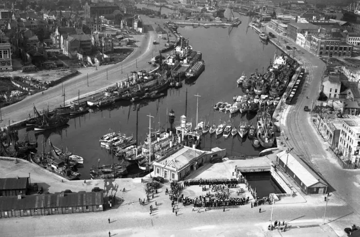 Framed Print : Dunkirk anniversary 1950 Framed Print : Dunkirk anniversary 1950