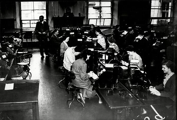 Edinburgh telegram workers 1950