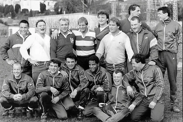 England rugby team 1990