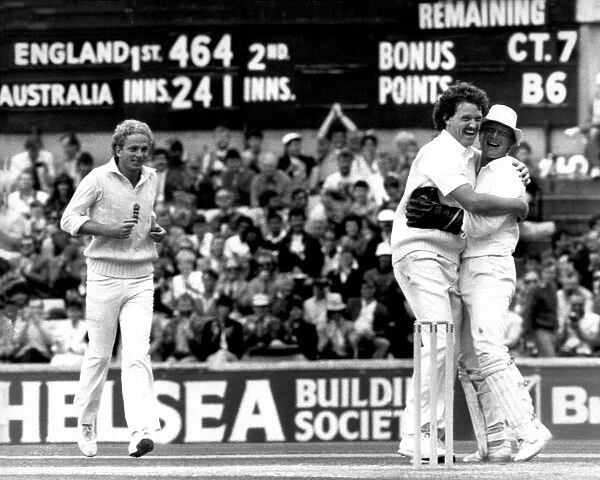 England v Australia 6th test at the Oval 1985