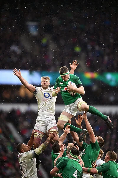 England V Ireland, final game of the Six Nations, Twickenham, 2018 Ireland won 20 - 16