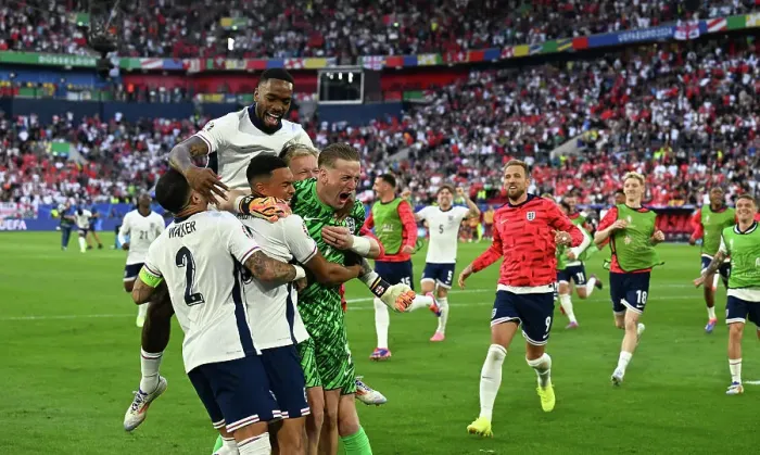 Framed Print : England v Switzerland Euro 2024 Framed Print : England v Switzerland Euro 2024