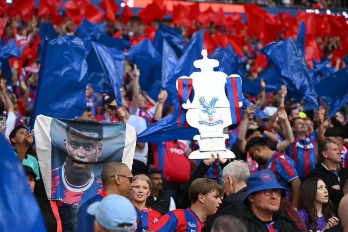 Framed Print : FA Cup Final 2025 Crystal Palace 1 Manchester City 0 Wembley Framed Print : FA Cup Final 2025 Crystal Palace 1 Manchester City 0 Wembley