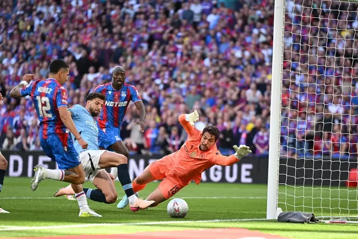 Framed Print : FA Cup Final 2025 Crystal Palace 1 Manchester City 0 Wembley Framed Print : FA Cup Final 2025 Crystal Palace 1 Manchester City 0 Wembley