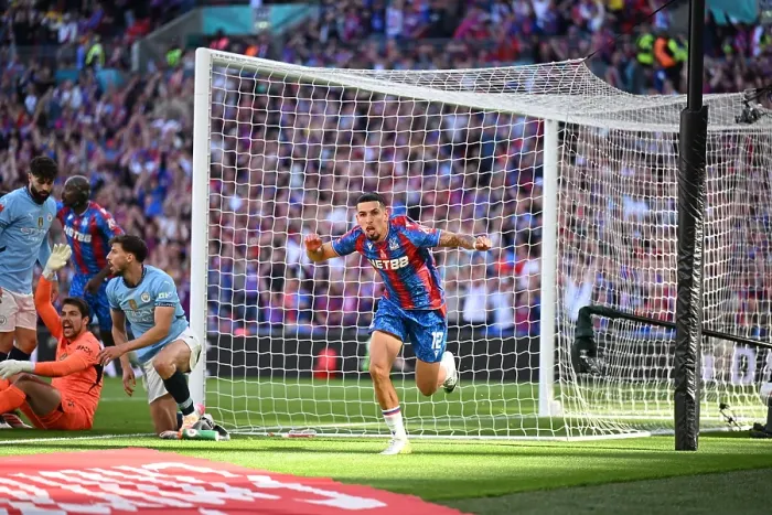 Framed Print : FA Cup Final 2025 Crystal Palace 1 Manchester City 0 Wembley Framed Print : FA Cup Final 2025 Crystal Palace 1 Manchester City 0 Wembley