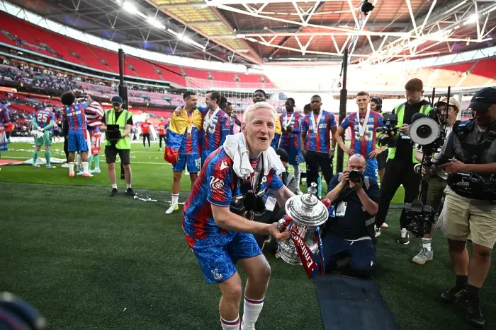 Framed Print : FA Cup Final 2025 Crystal Palace 1 Manchester City 0 Wembley Framed Print : FA Cup Final 2025 Crystal Palace 1 Manchester City 0 Wembley