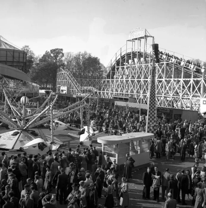 Framed Print : Festival of Britain Pleasure Gardens