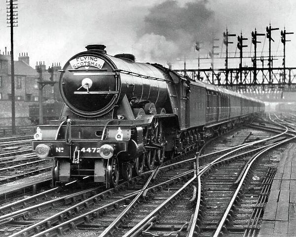 The Flying Scotsman approaching York
