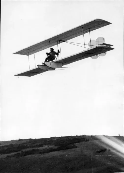 Framed Print : A Fokker single seater FG-1 Biplane 1922 Framed Print : A Fokker single seater FG-1 Biplane 1922