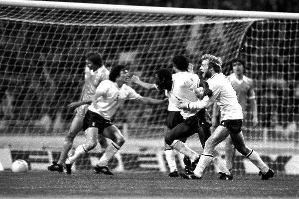 Football FA Cup 1980-1981 replay. Tottenham Hotspur v Manchester City, 3-2