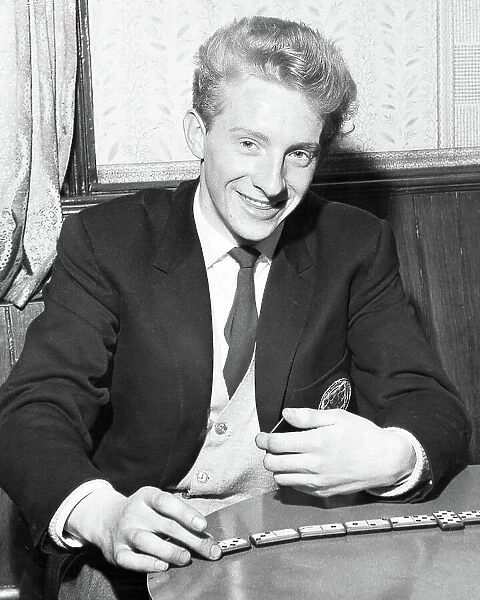 Footballer Denis Law in 1960