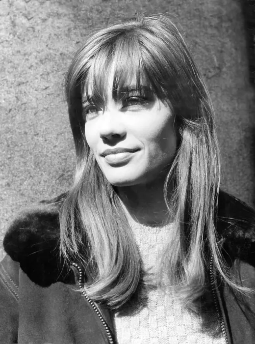 Framed Print : Francoise Hardy French pop star in 1965 Framed Print : Francoise Hardy French pop star in 1965