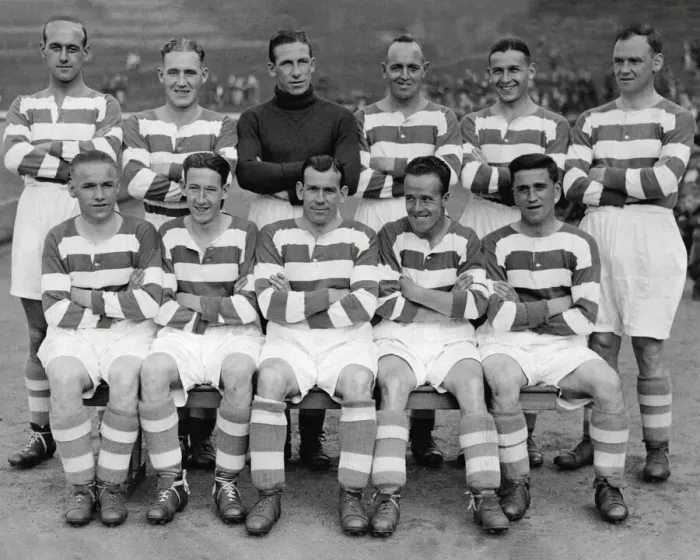 Framed Print : Glasgow Celtic FC 1935