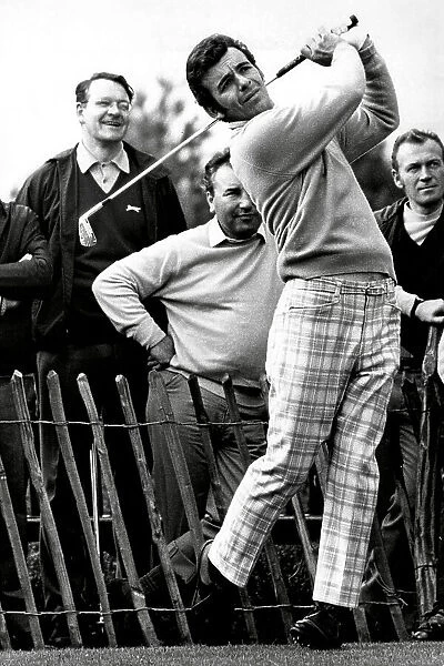 Golfer Tony Jacklin in 1970