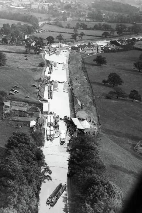 Framed Print : The Grand Union Canal between Napton and Birmingham 1934 Framed Print : The Grand Union Canal between Napton and Birmingham 1934