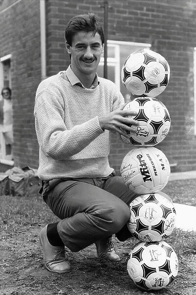 Ian Rush in 1983. Ian Rush, Liverpool footballer