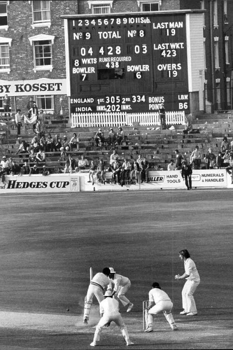 Framed Print : Indian tour of England 1979 England v India Framed Print : Indian tour of England 1979 England v India
