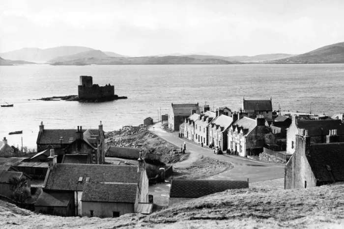 Framed Print : The Isle of Barra on the outer Hebrides 1950