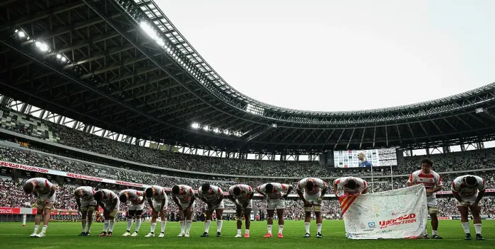 Framed Print : Japan v England 2024 England Rugby Summer Tour Framed Print : Japan v England 2024 England Rugby Summer Tour