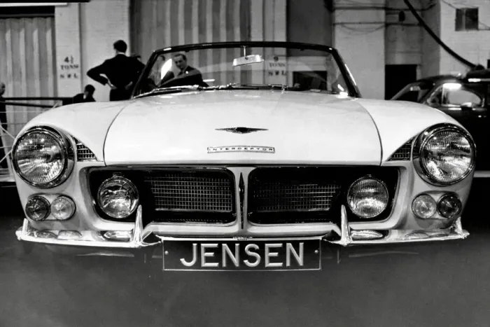 Framed Print : Jensen Interceptor 1965 Framed Print : Jensen Interceptor 1965