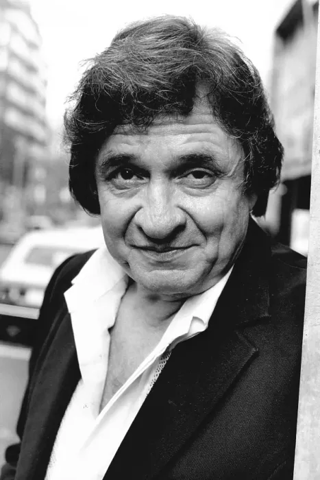 Framed Print : Johnny Cash in 1984