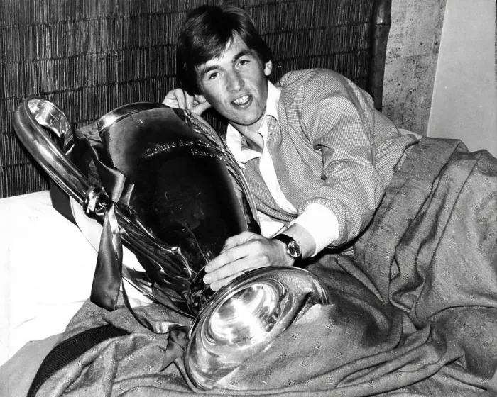 Framed Print : Kenny Dalglish with European cup Framed Print : Kenny Dalglish with European cup