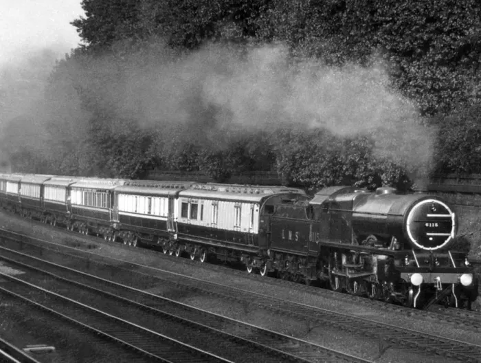 Framed Print : L. M. S. Royal Train Framed Print : L. M. S. Royal Train