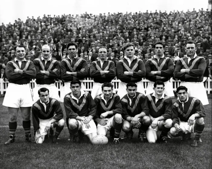Framed Print : Leeds rugby league team 1957 Framed Print : Leeds rugby league team 1957