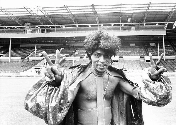 Little Richard 1972. Little Richard at Wembley Stadium 1972
