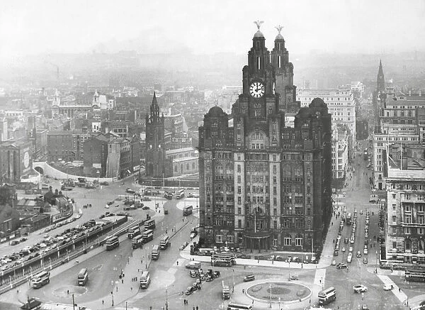 The Liver Building, Liverpool 1960