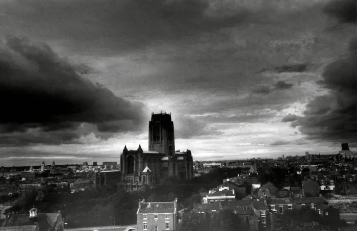 Framed Print : Liverpool on a stormy day Framed Print : Liverpool on a stormy day