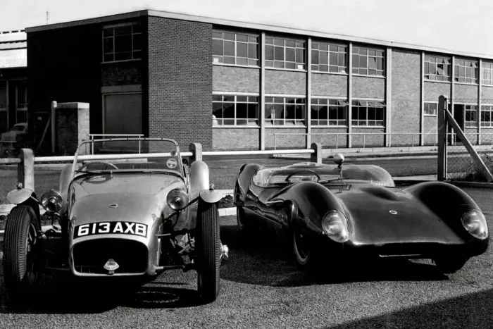 Framed Print : The Lotus Seven 1960