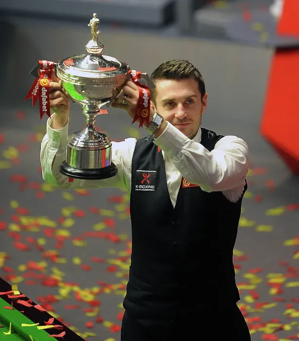 Framed Print : Mark Selby wins the World Snooker Championships 2014 Framed Print : Mark Selby wins the World Snooker Championships 2014