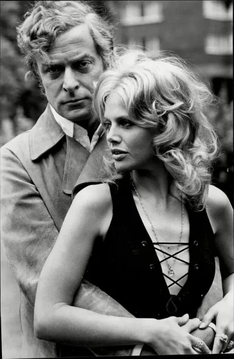Framed Print : Michael Caine and Britt Ekland Framed Print : Michael Caine and Britt Ekland